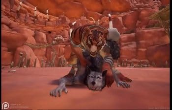 Vídeo da guarda do leão